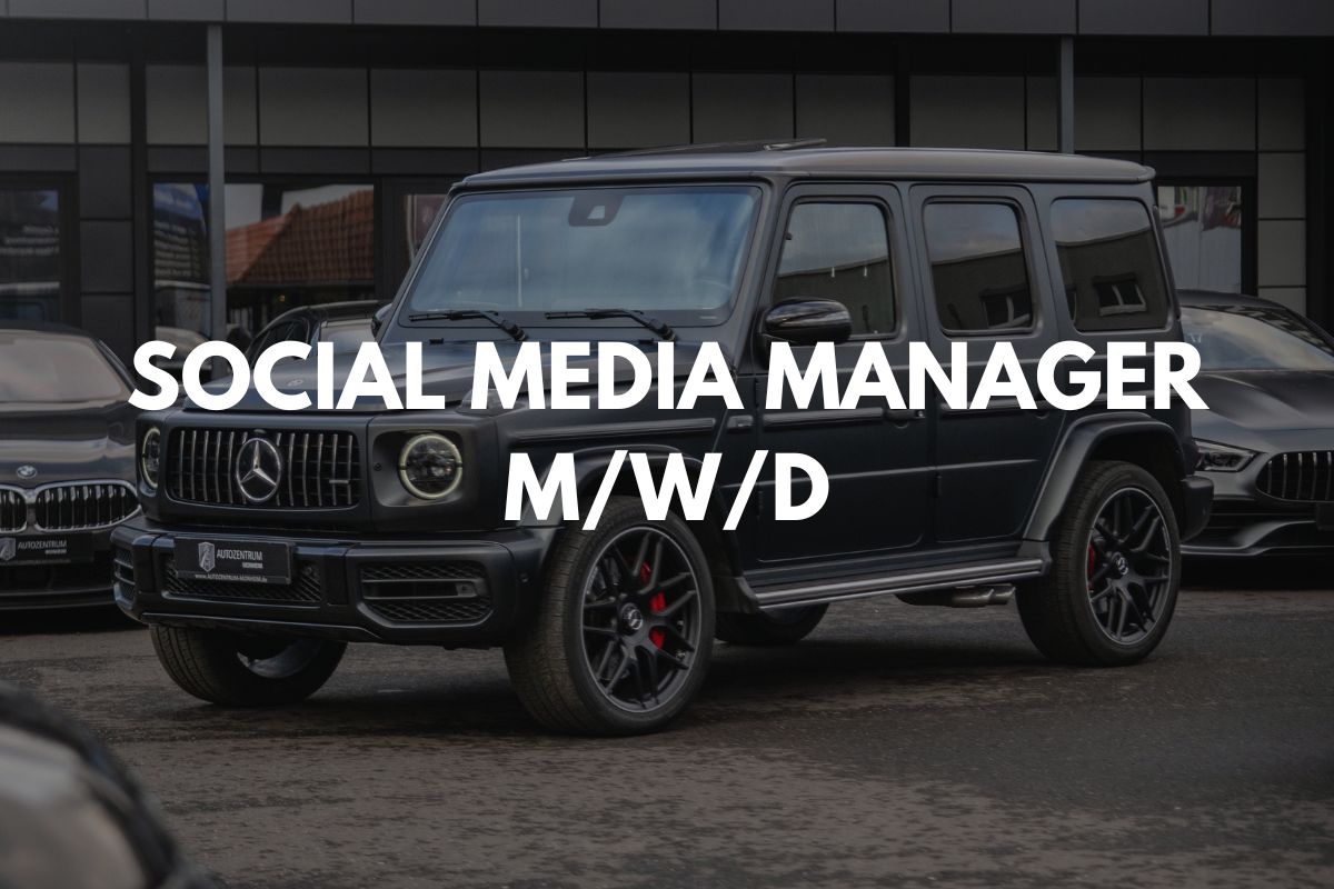 Social Media Manager  M/W/D