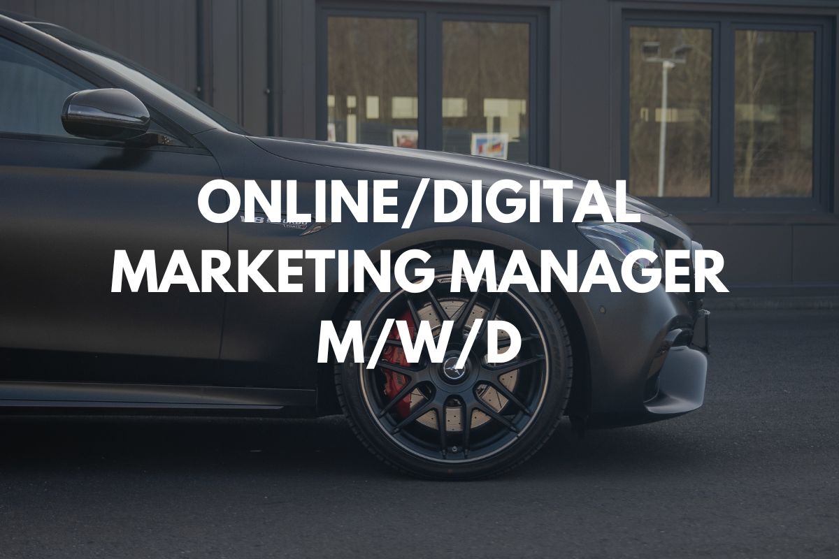 Online/Digital Marketing Manager M/W/D